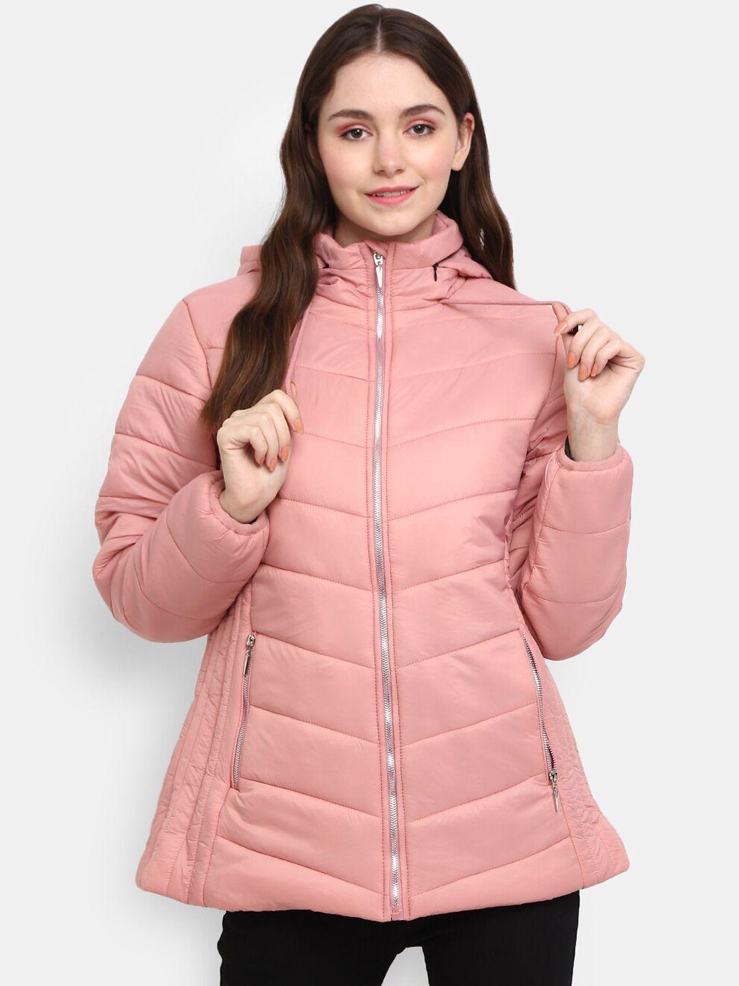 v-mart-women-plus-size-pink-hooded-puffer-jacket