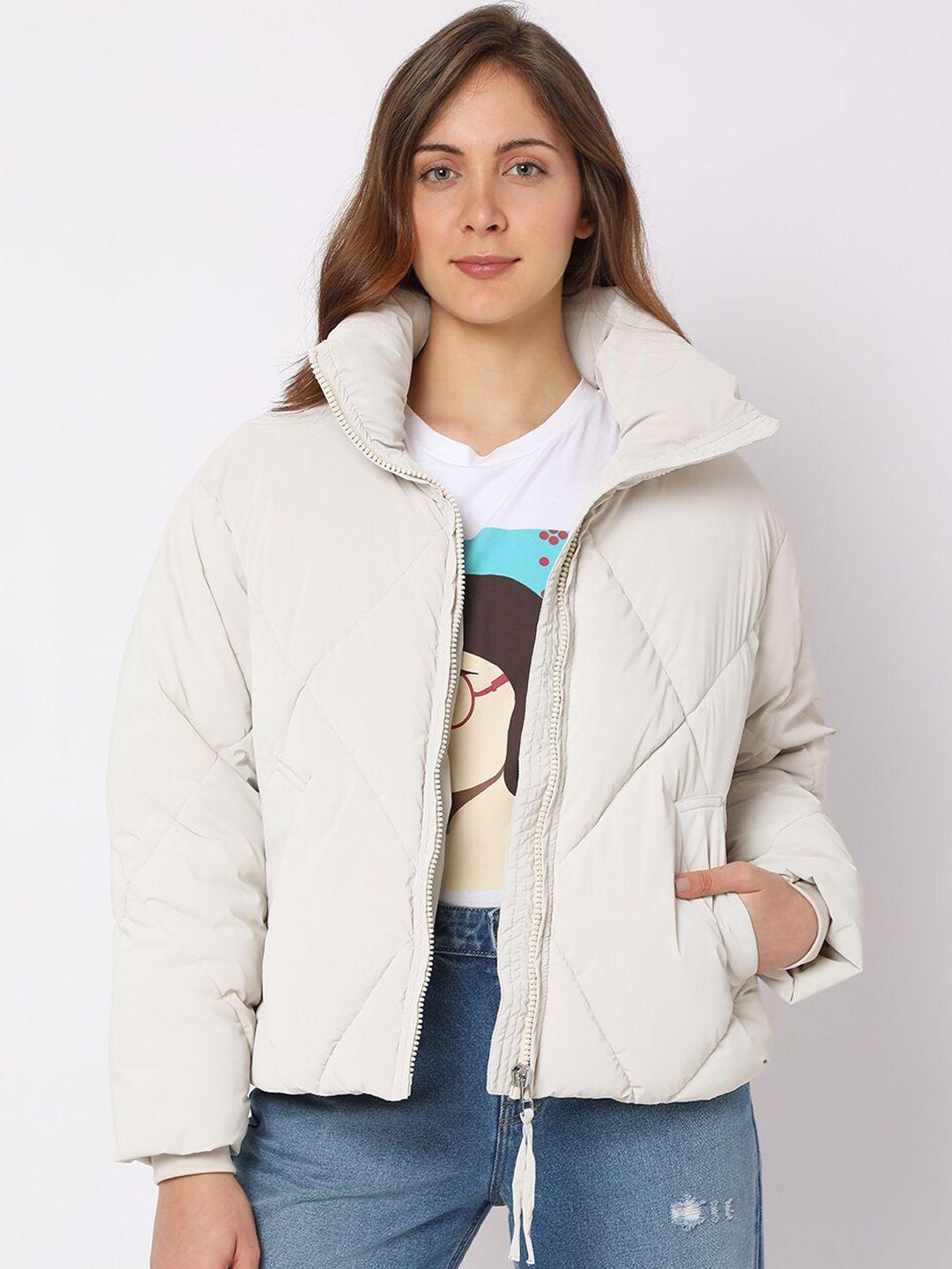vero-moda-women-beige-solid-padded-jacket