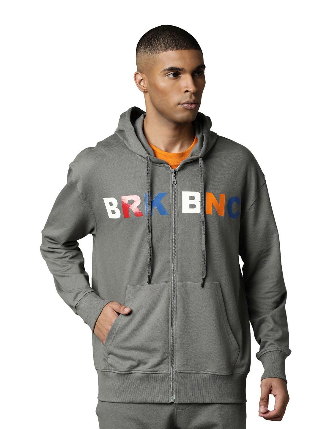 breakbounce-men-grey-hooded-pure-cotton-sweatshirt