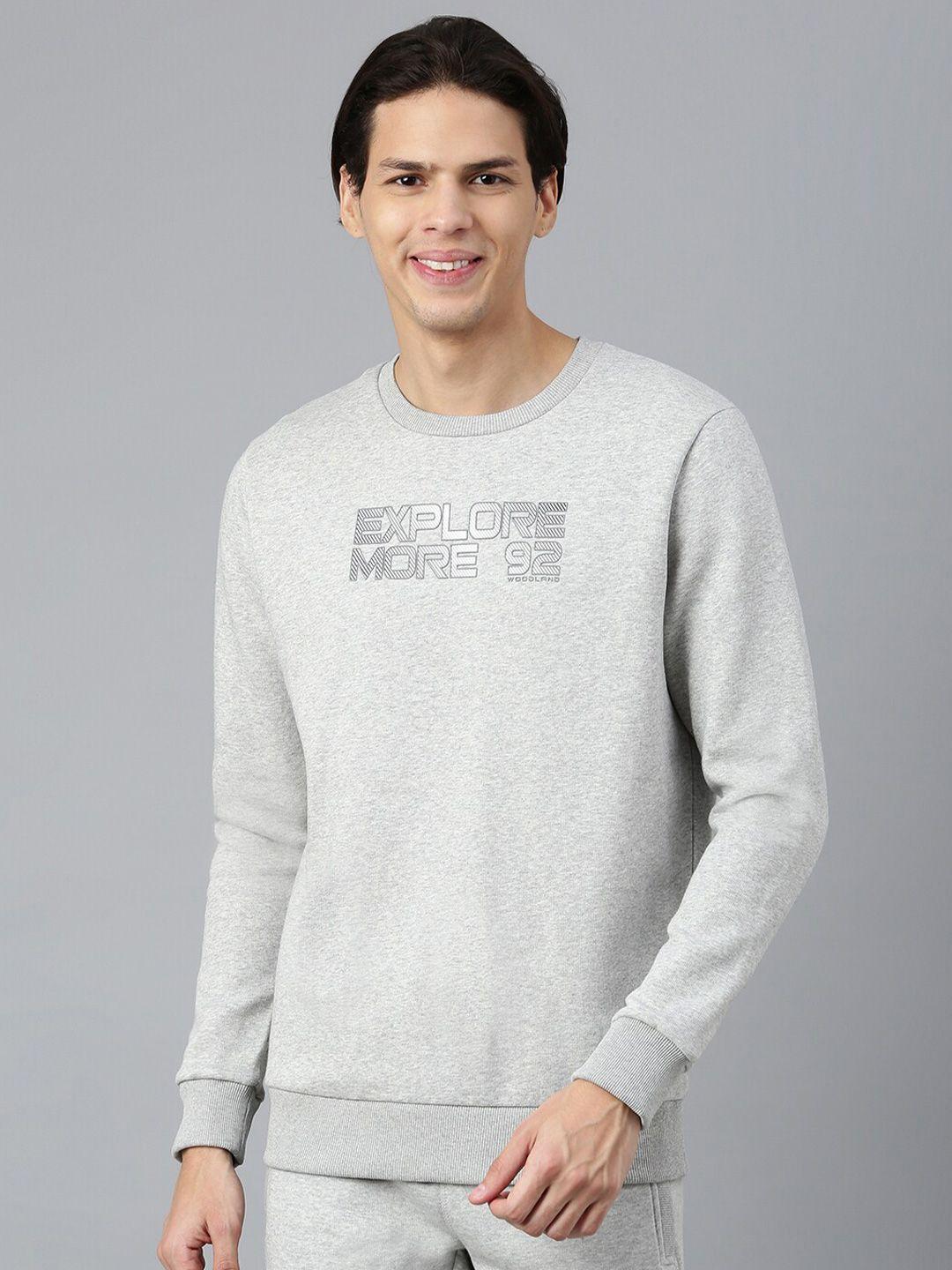 woodland-men-grey-typography-printed-cotton-sweatshirt