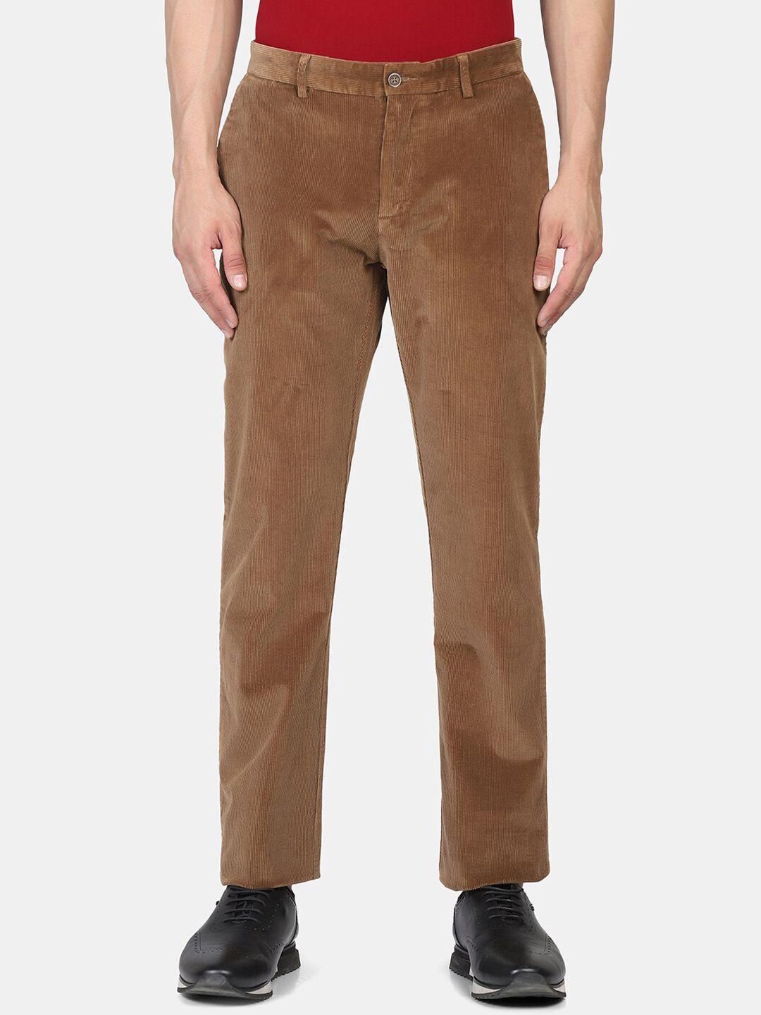 blackberrys-men-brown-solid-trousers