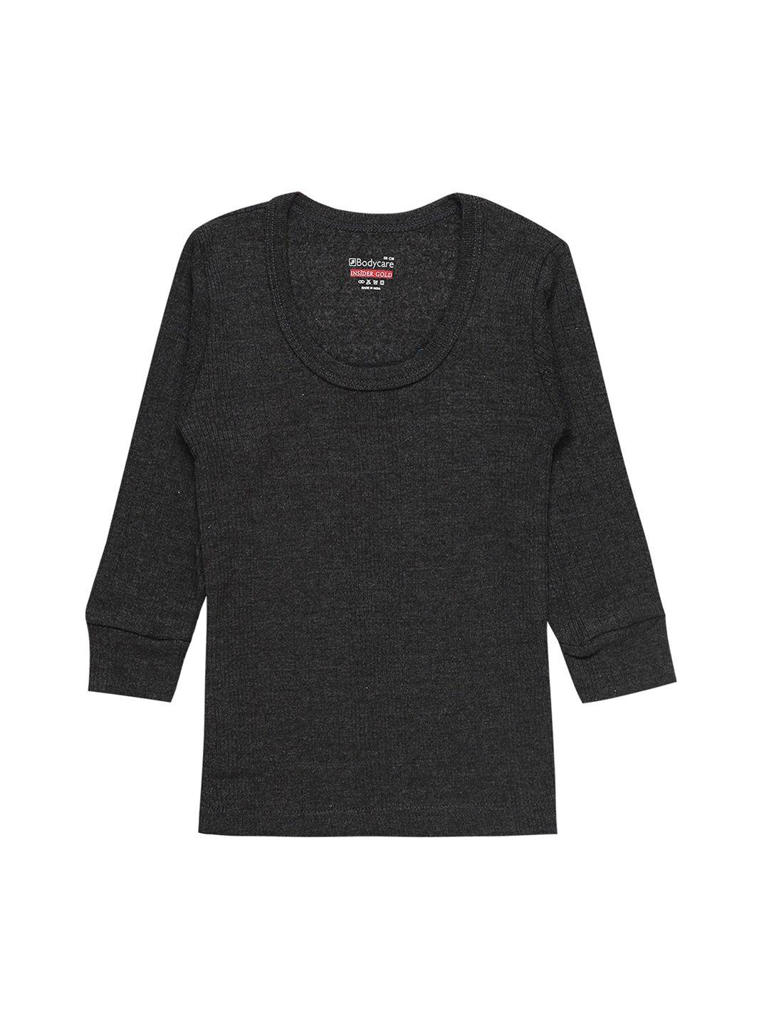 bodycare-kids-boys-charcoal-melange-solid-cotton-thermal-top