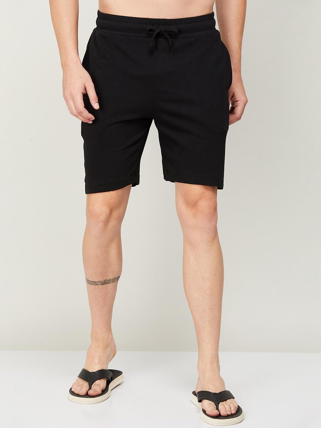 fame-forever-by-lifestyle-men-black-cotton-regular-shorts