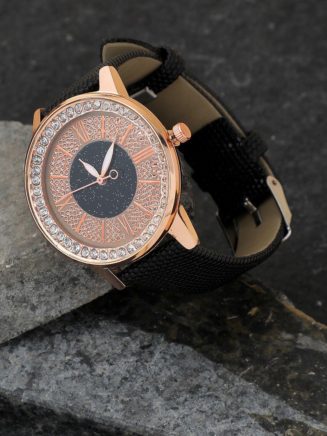 haute-sauce-by-campus-sutra-women-gold-dial-&-black-analogue-watch-aw22_hswc1013-black