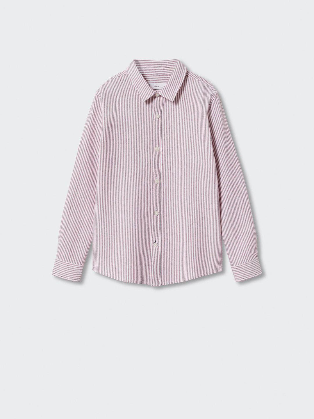 mango-kids-boys-vertically-striped-pure-cotton-oxford-sustainable-casual-shirt