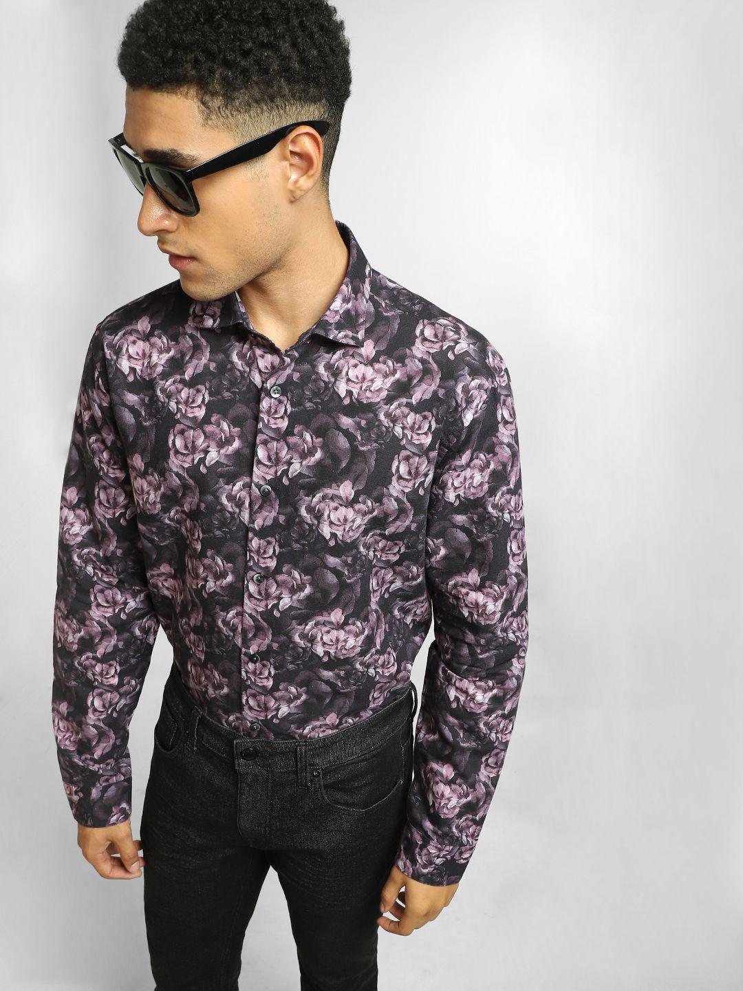 jack-&-jones-men-black-floral-printed-cotton-casual-shirt