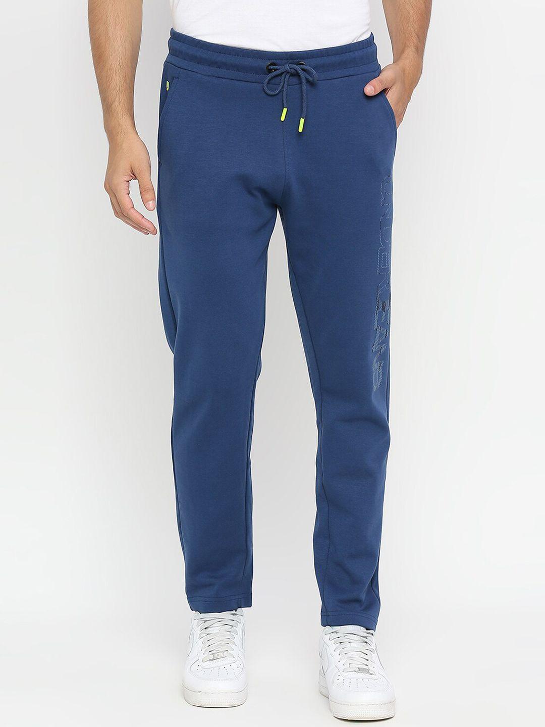 underjeans-by-spykar-men-blue-solid-track-pants