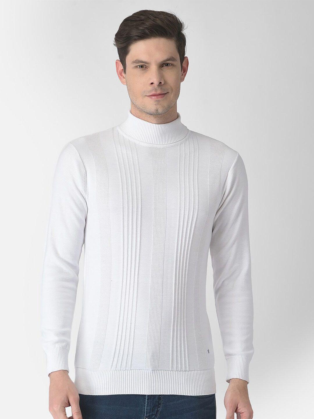 turtle-men-white-cotton-striped-pullover