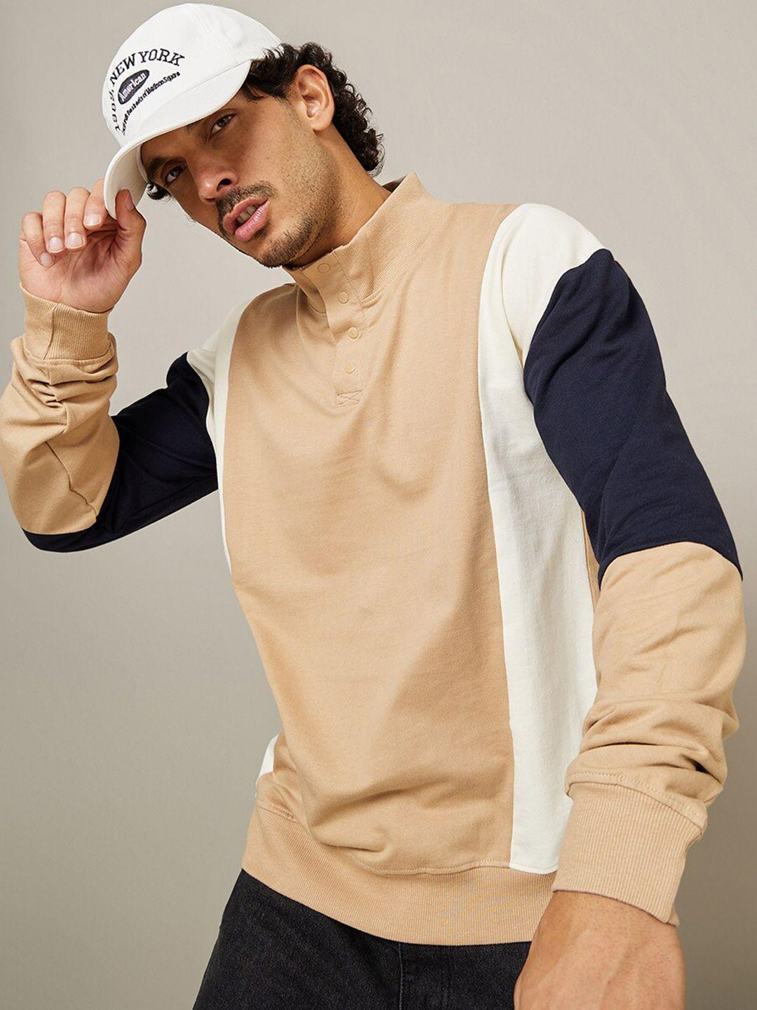 styli-colourblocked-pure-cotton-sweatshirt