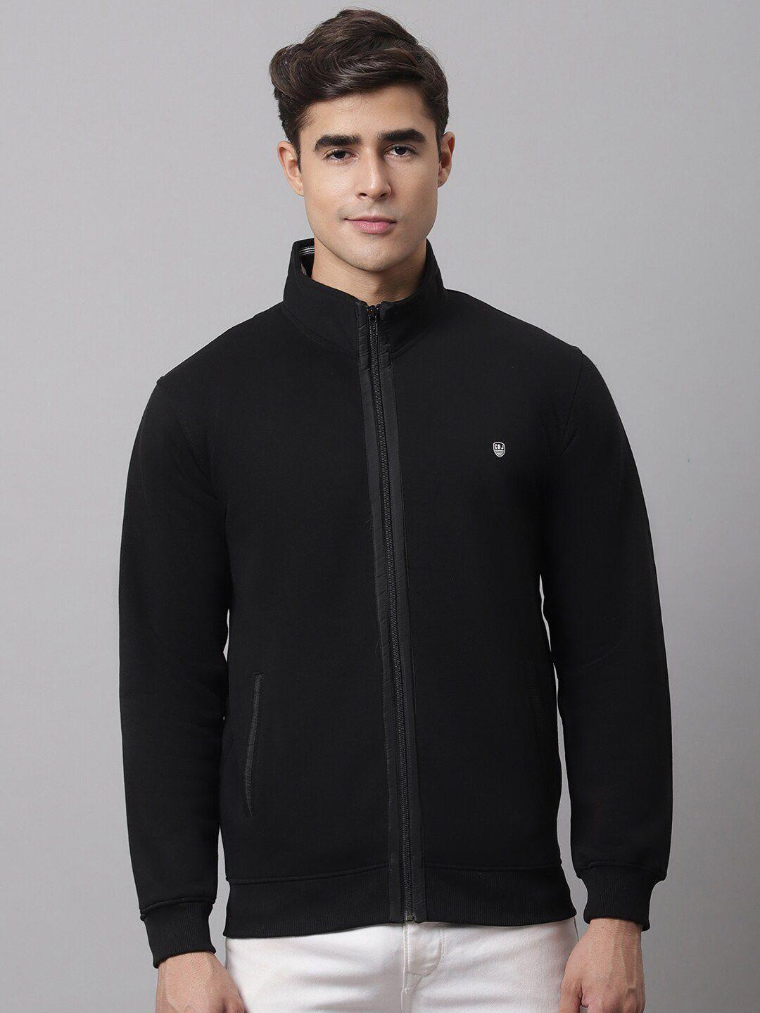 cantabil-men-black-fleece-sweatshirt
