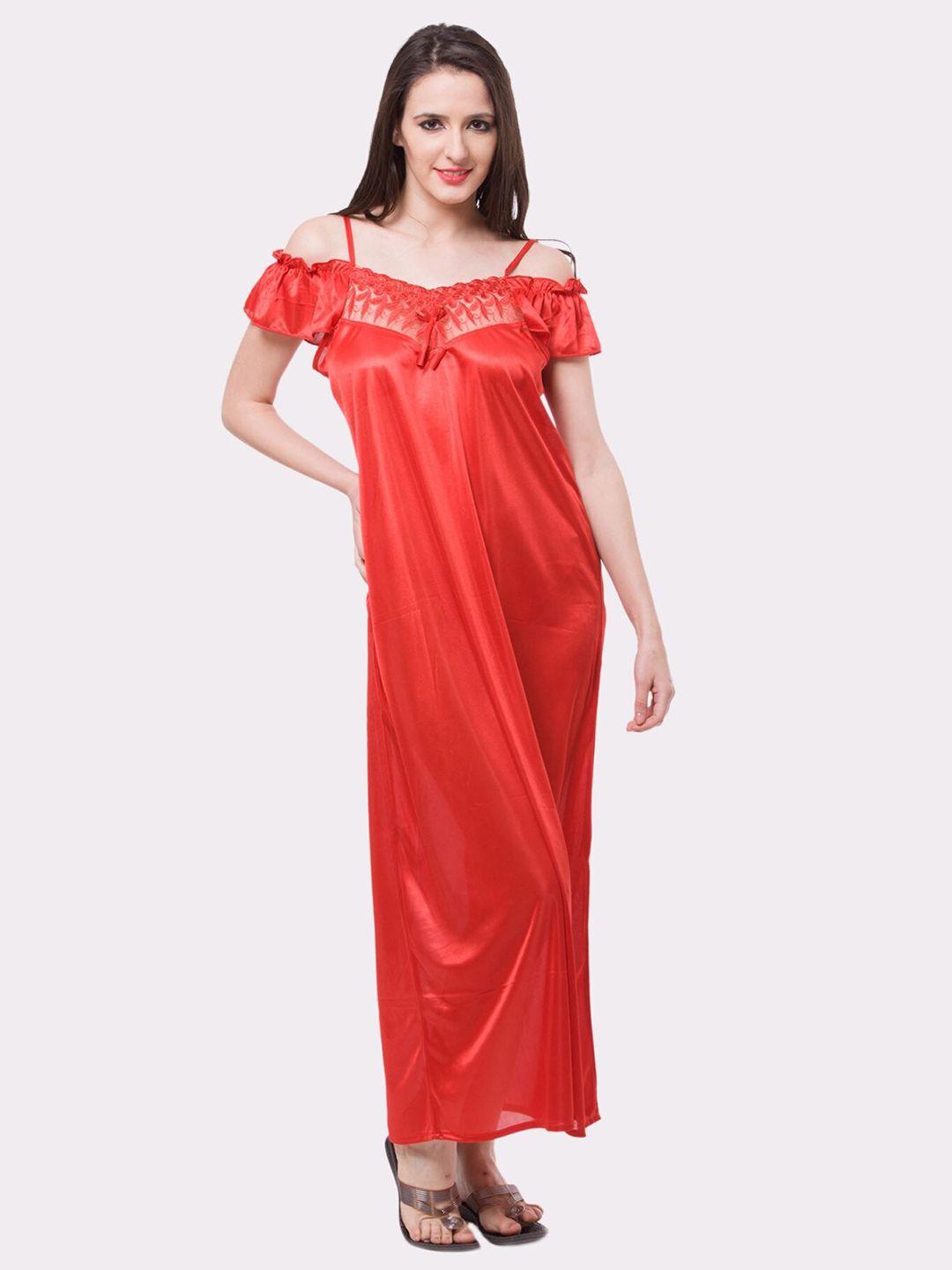 fasense-women-red-maxi-nightdress