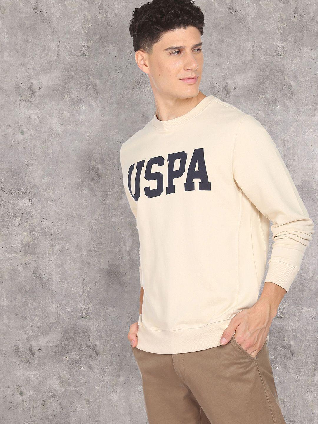 u-s-polo-assn-denim-co-men-beige-printed-cotton-sweatshirt