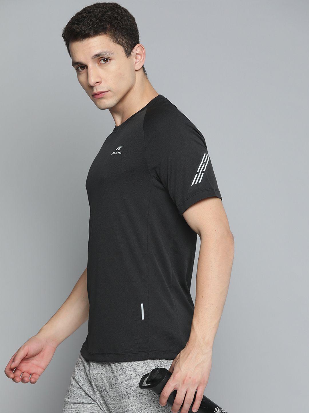 alcis-men-black-brand-logo-printed-slim-fit-t-shirt