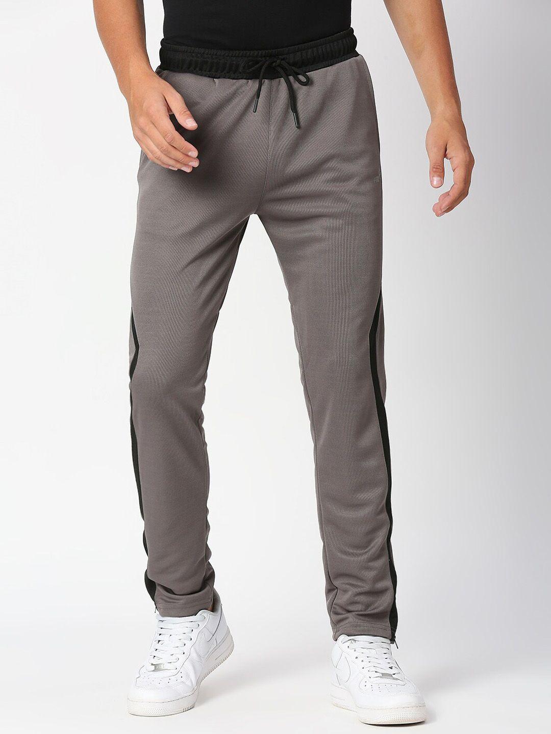 fitz-men-grey-solid-slim-fit-track-pants