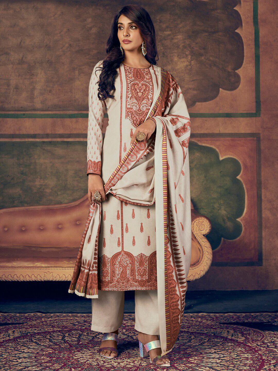 stylee-lifestyle-women-beige-&-brown-floral-printed-pashmina-unstitched-dress-material