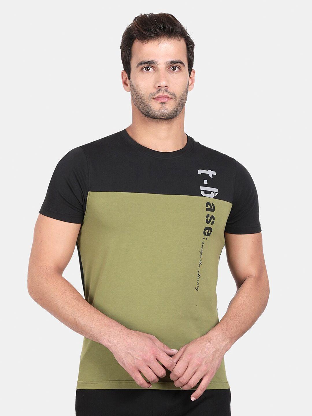 t-base-men-green-colourblocked-t-shirt
