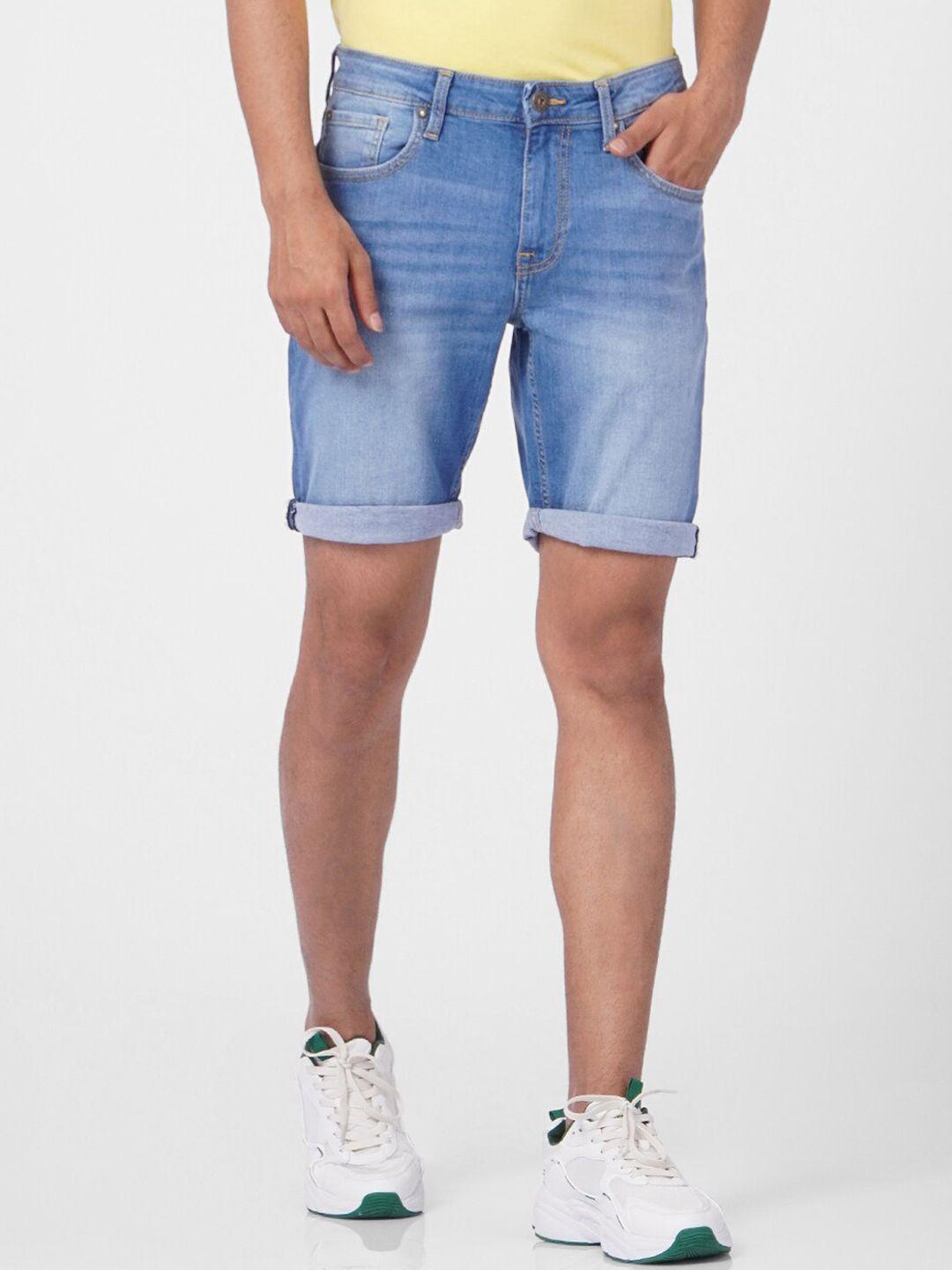 jack-&-jones-men-blue-washed-denim-cotton-shorts