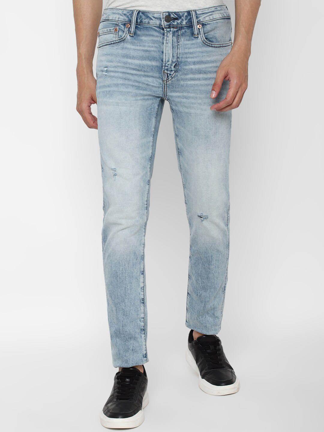 american-eagle-outfitters-men-blue-skinny-fit-low-distress-heavy-fade-jeans