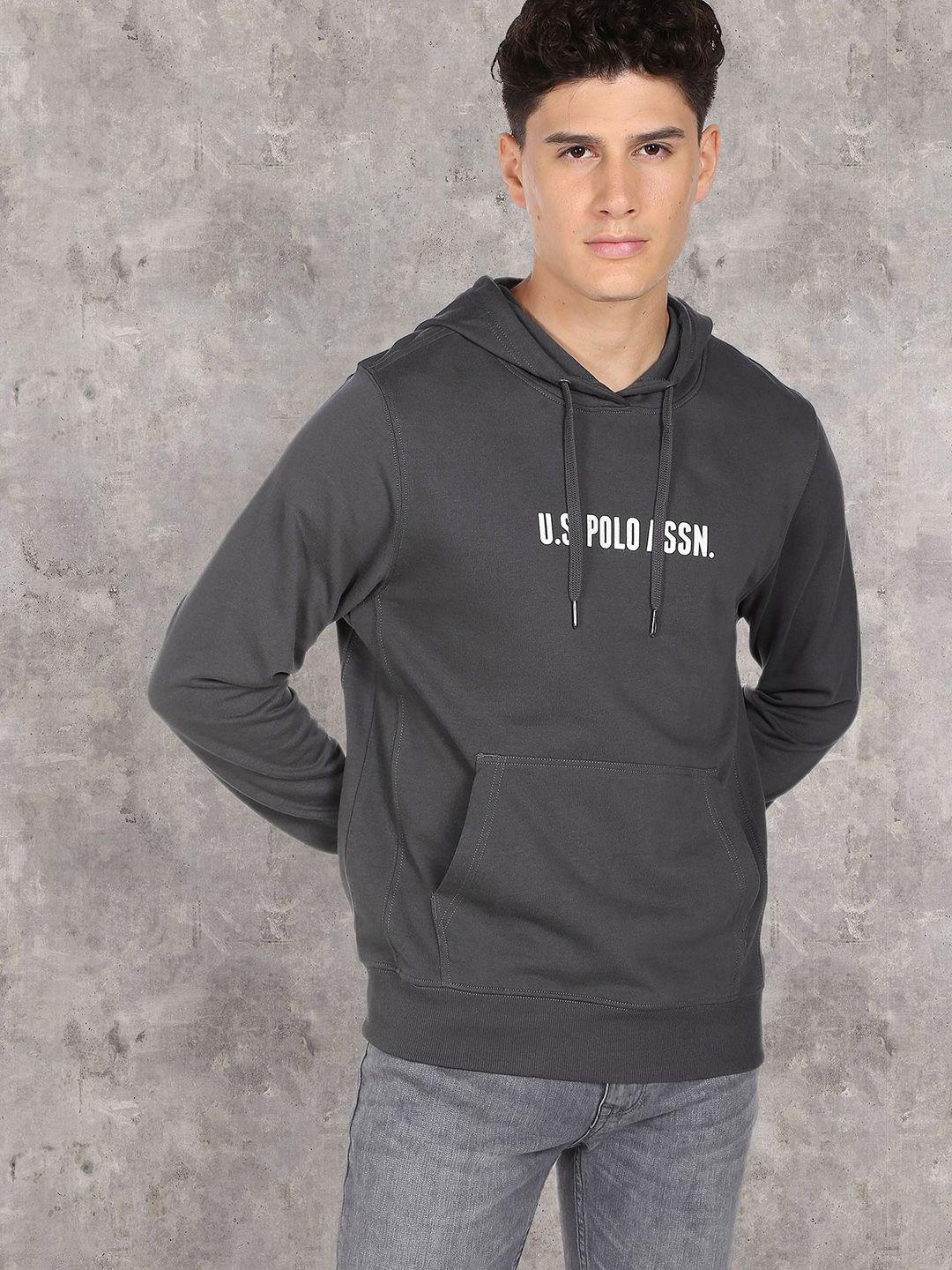 u.s.-polo-assn.-denim-co.-men-black-printed-hooded-pure-cotton-sweatshirt