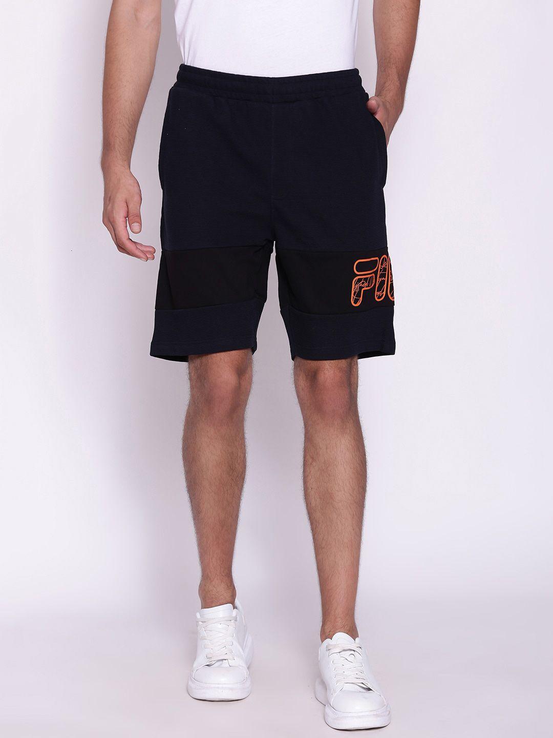 fila-men-navy-blue-cotton-training-sports-shorts