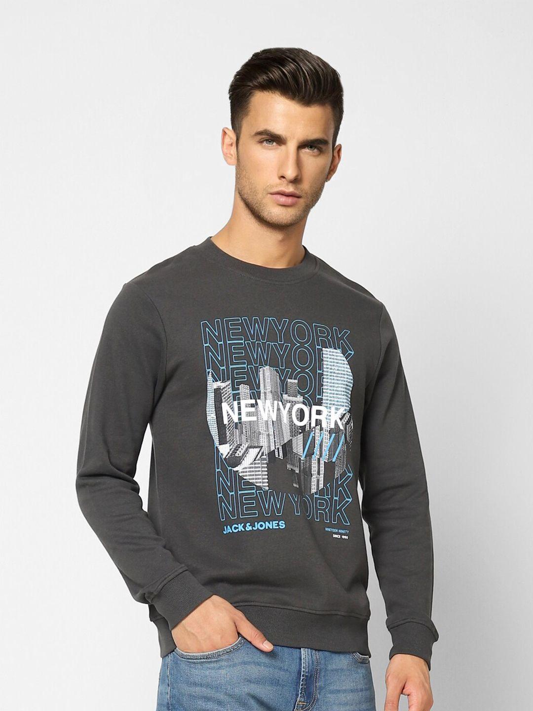 jack-&-jones-men-grey-printed-sweatshirt