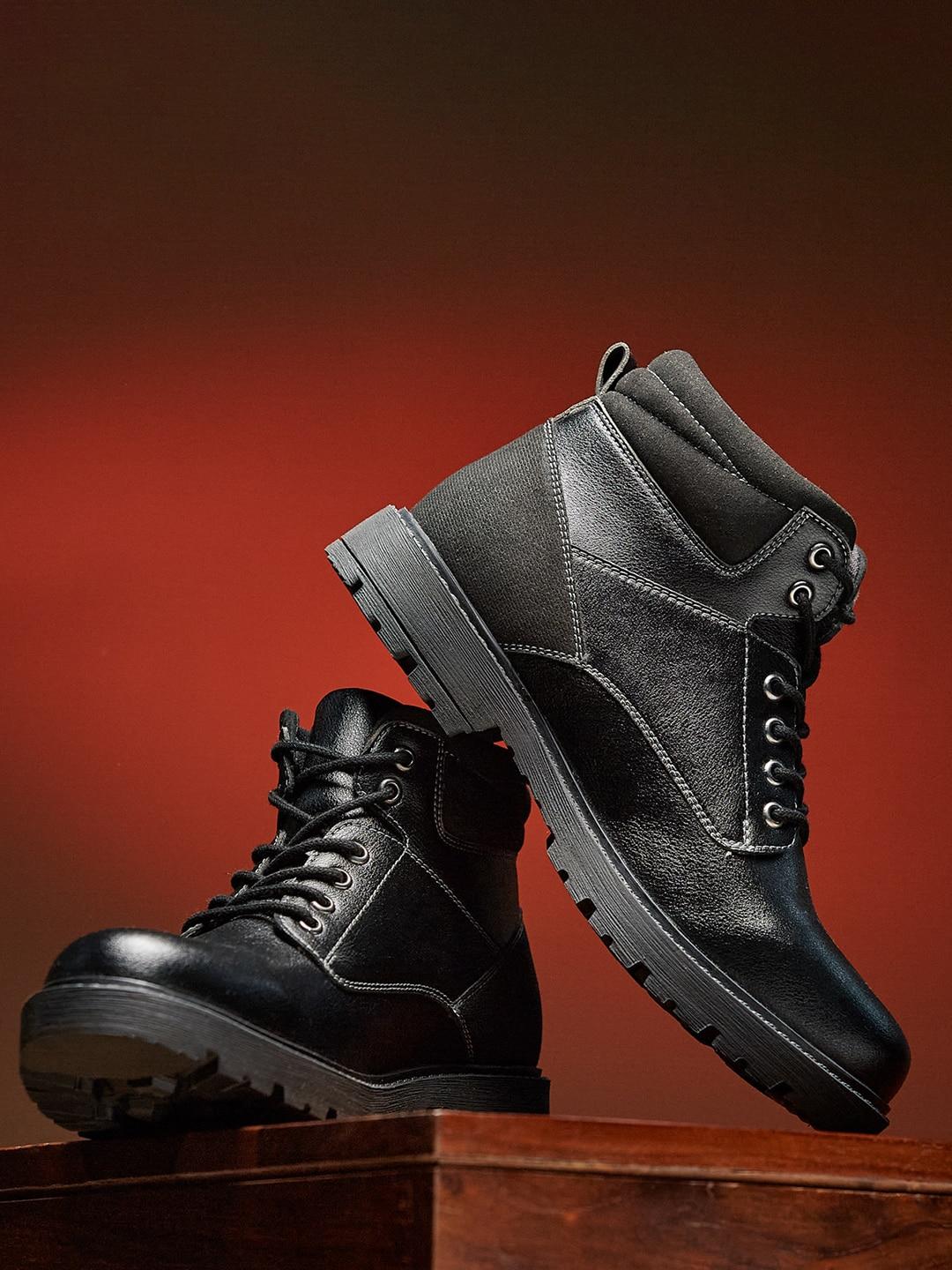 duke-men-black-solid-regular-boots