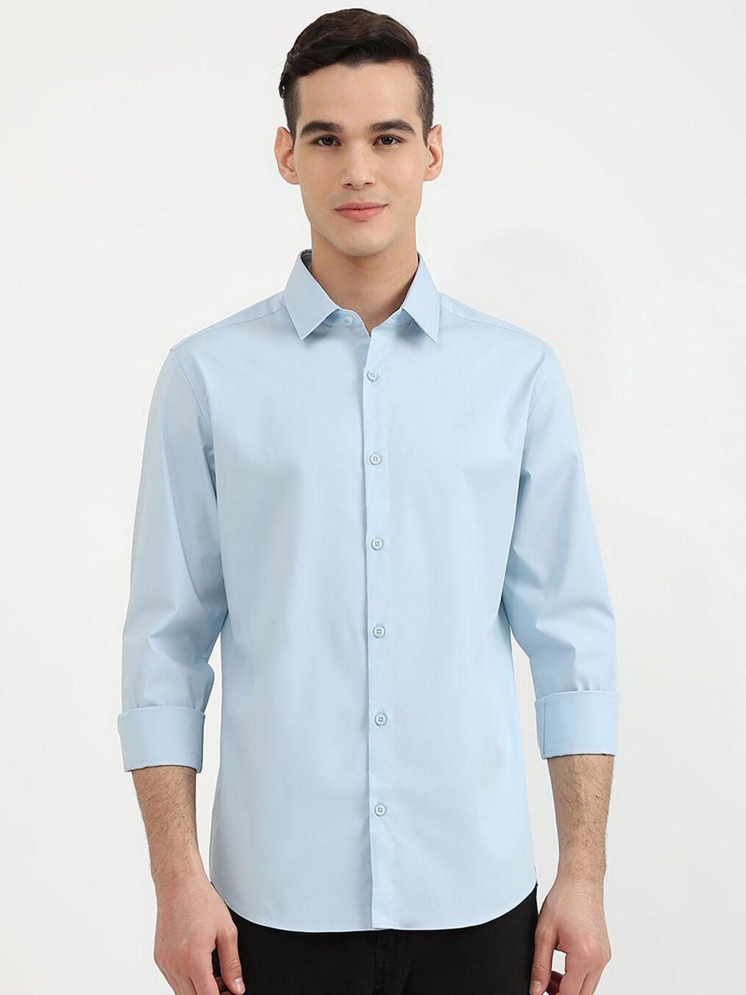 united-colors-of-benetton-men-green-slim-fit-cotton-casual-shirt