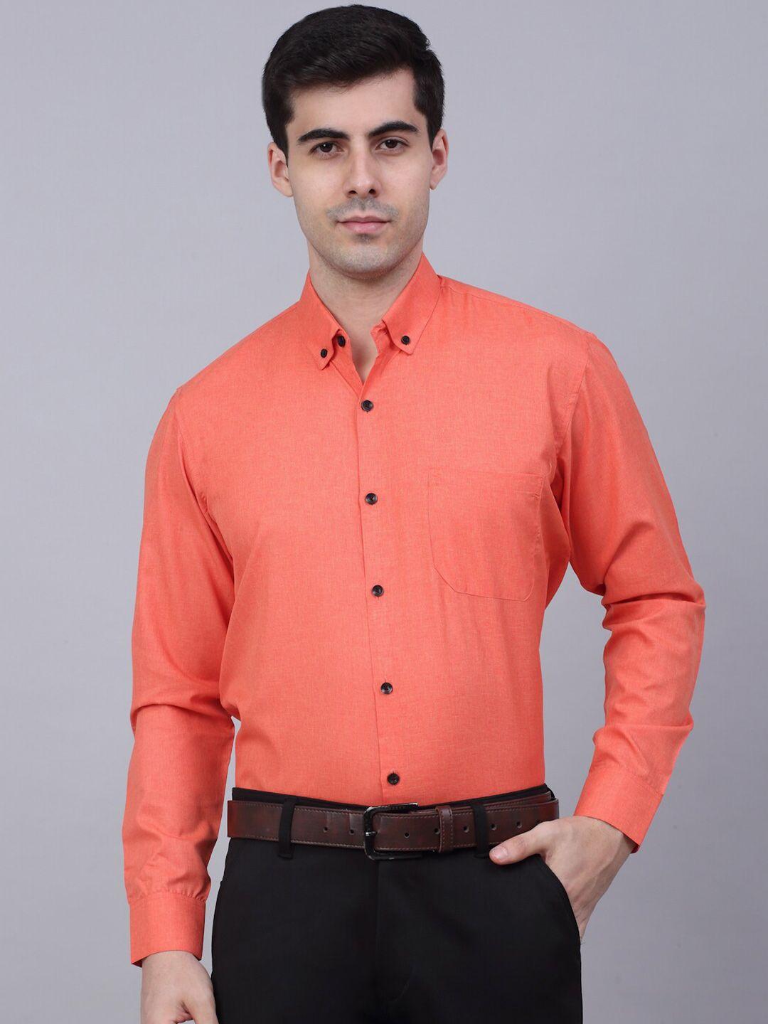 jainish-men-peach-coloured-solid-classic-formal-shirt