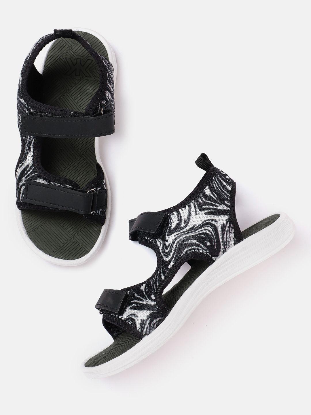 kook-n-keech-women-printed-&-woven-design-sports-sandals