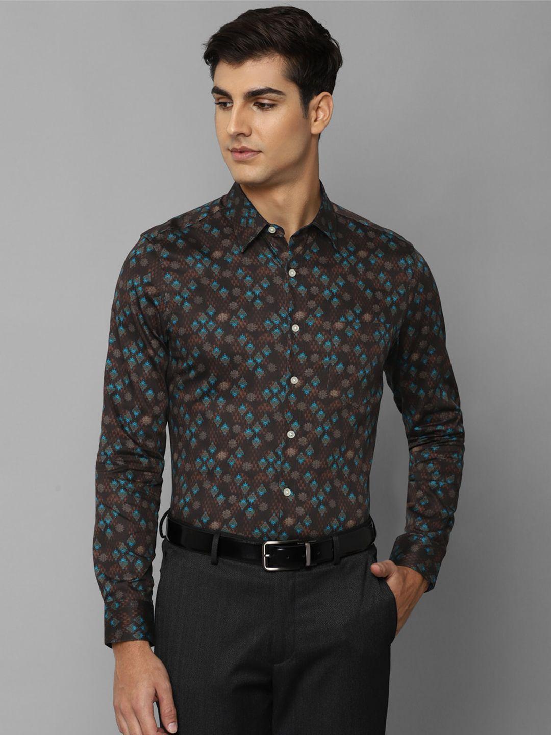 louis-philippe-men-brown-slim-fit-floral-printed-cotton-formal-shirt
