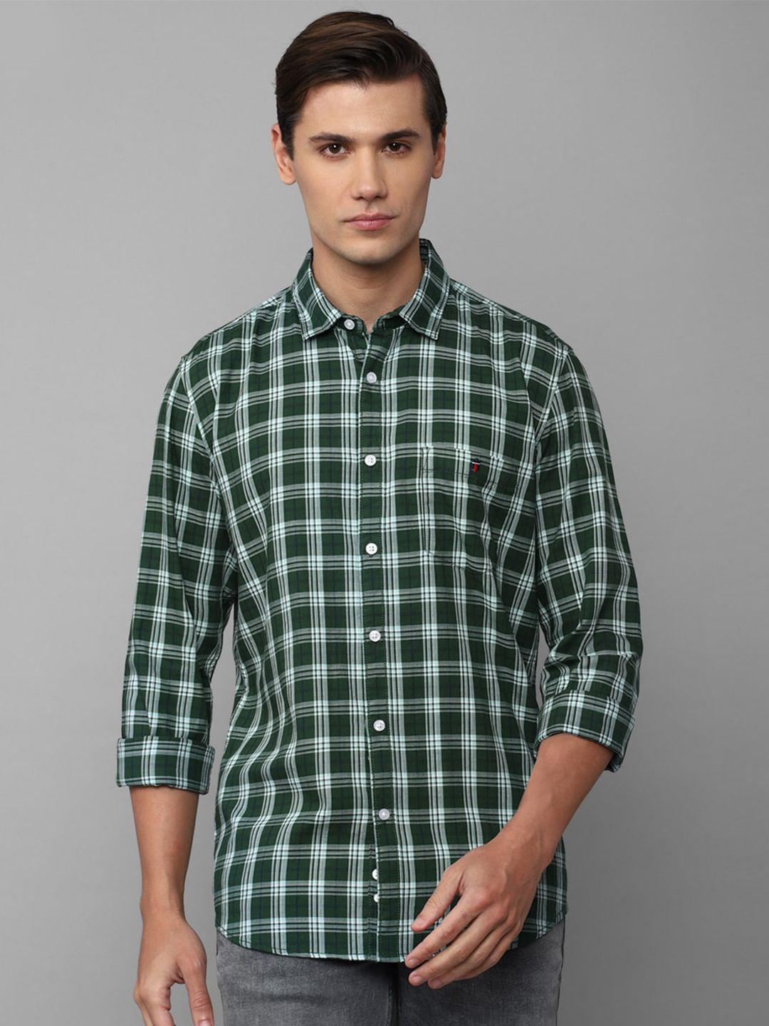 louis-philippe-jeans-men-green-cotton-slim-fit-tartan-checks-checked-casual-shirt