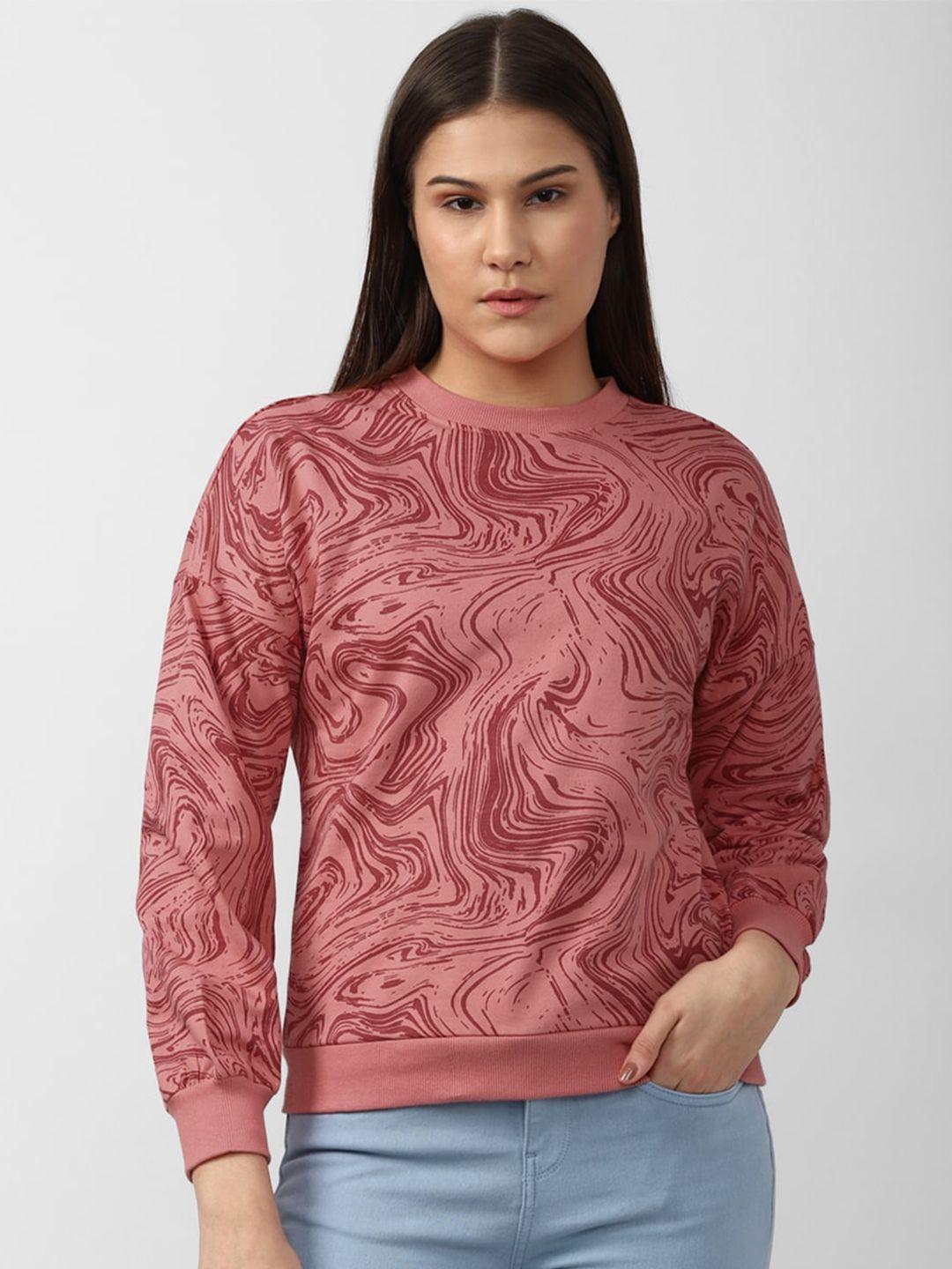 van-heusen-woman-women-pink-printed-cotton-sweatshirt