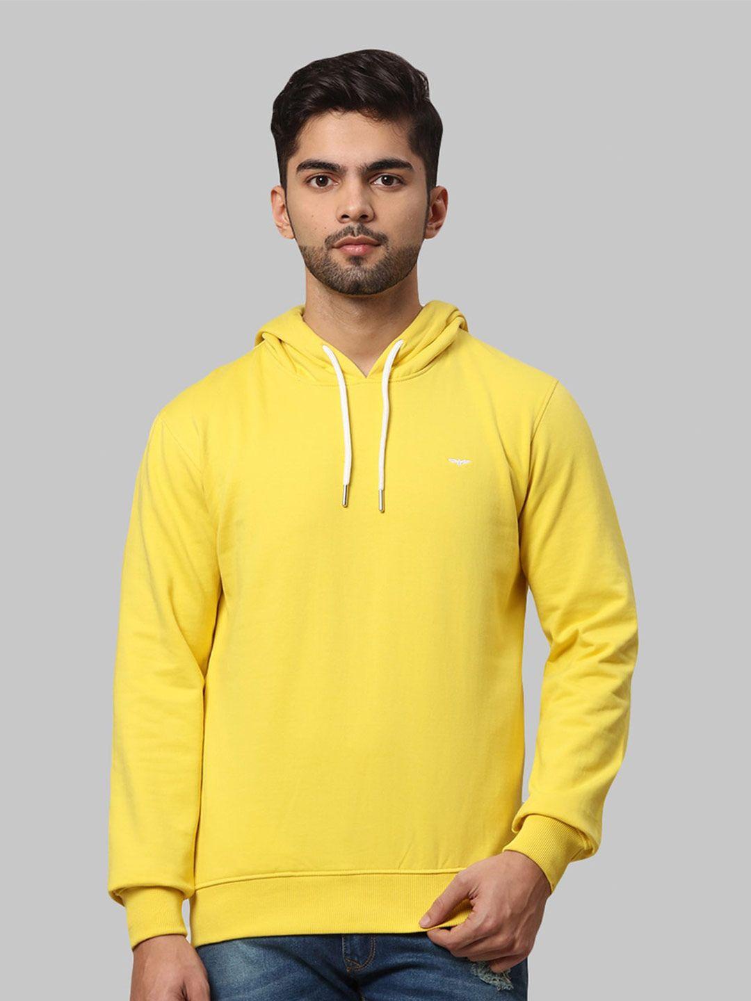 park-avenue-men-yellow-hooded-sweatshirt