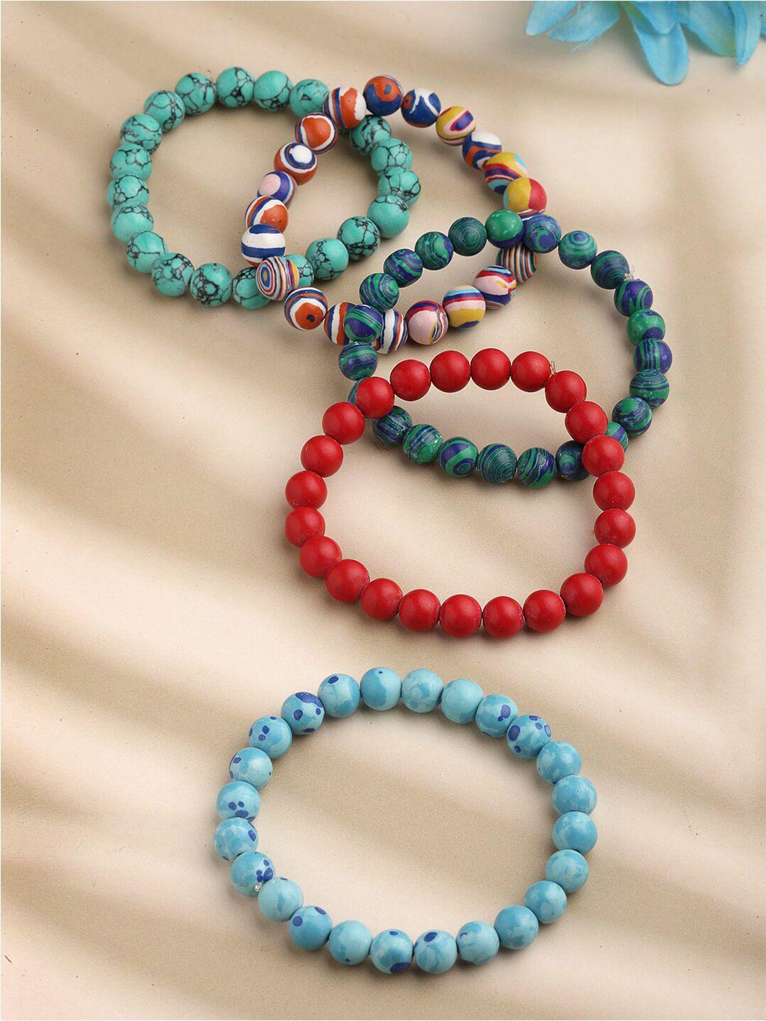 panash-women-pack-of-5-artificial-beads-bracelets