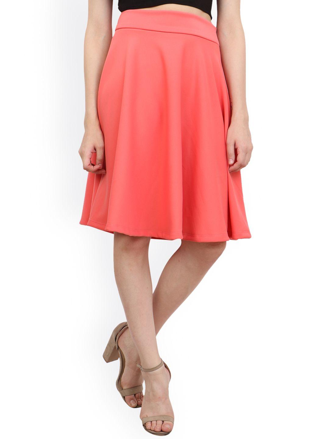 cation-coral-pencil-knee-length-skirt