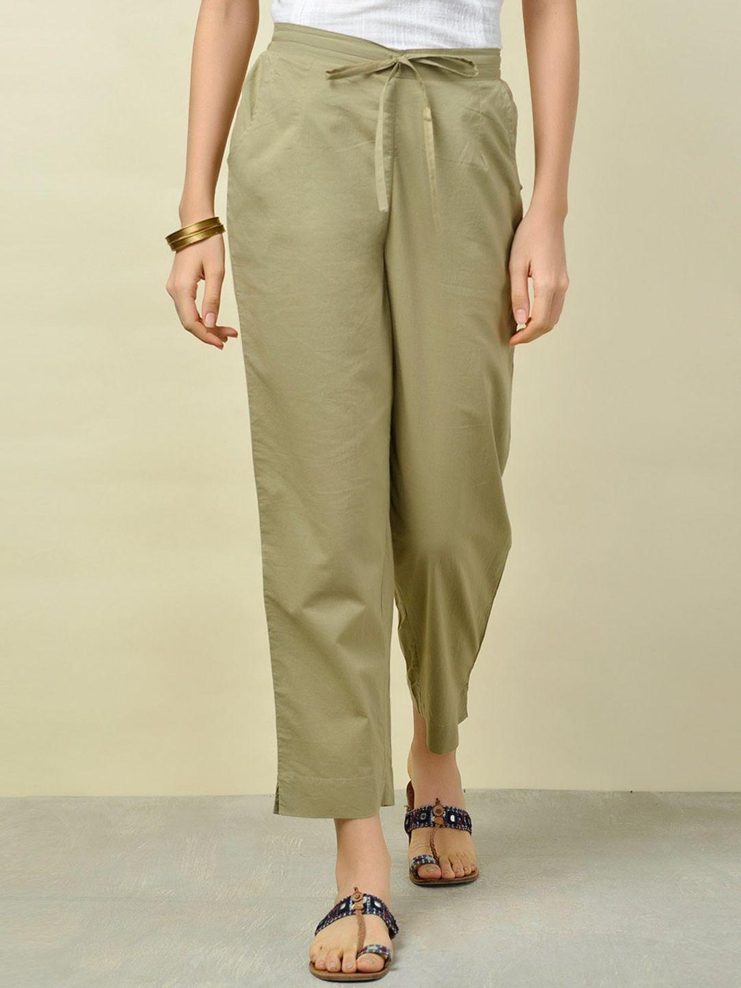 fabindia-women-grey-cotton-trousers