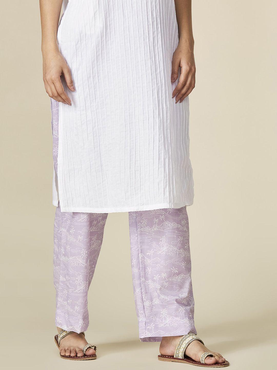 fabindia-women-printed-cotton-comfort-fit-lounge-pants