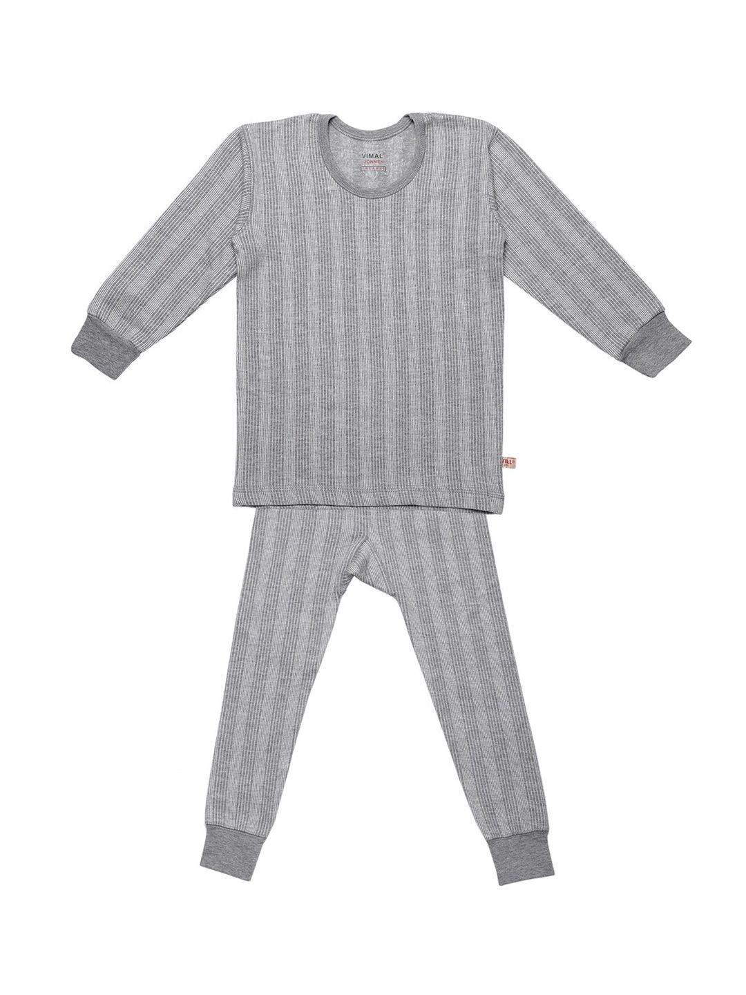 vimal-jonney-kids-striped-cotton-thermal-set
