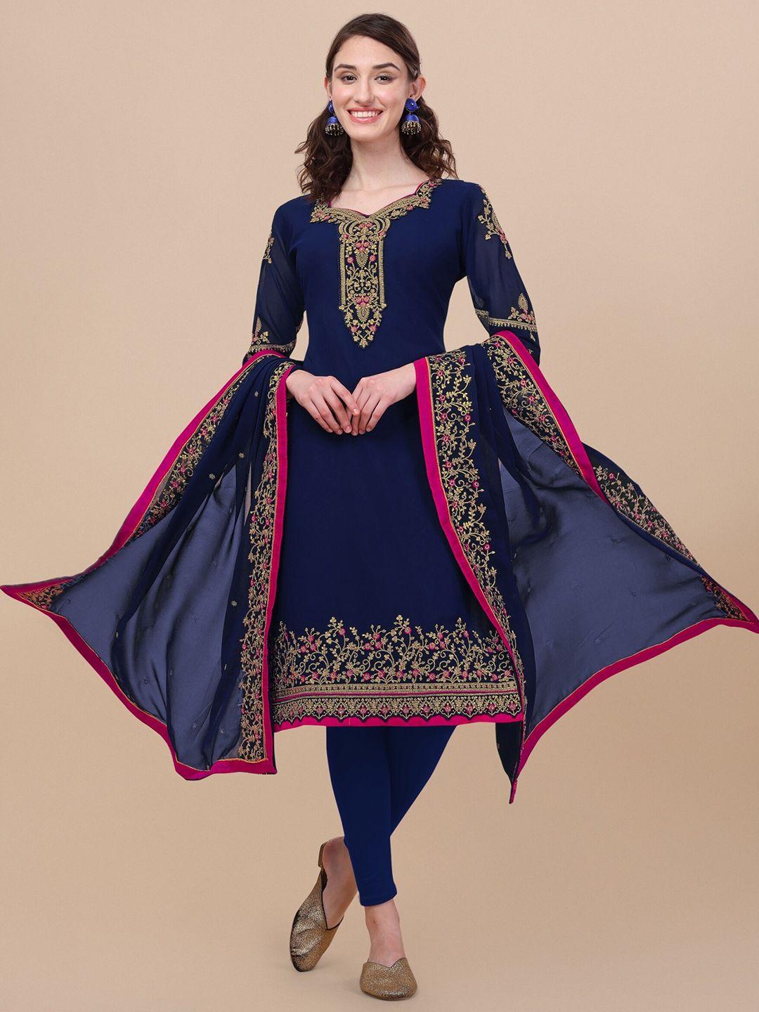 vaidehi-fashion-embroidered-georgette-semi-stitched-dress-material
