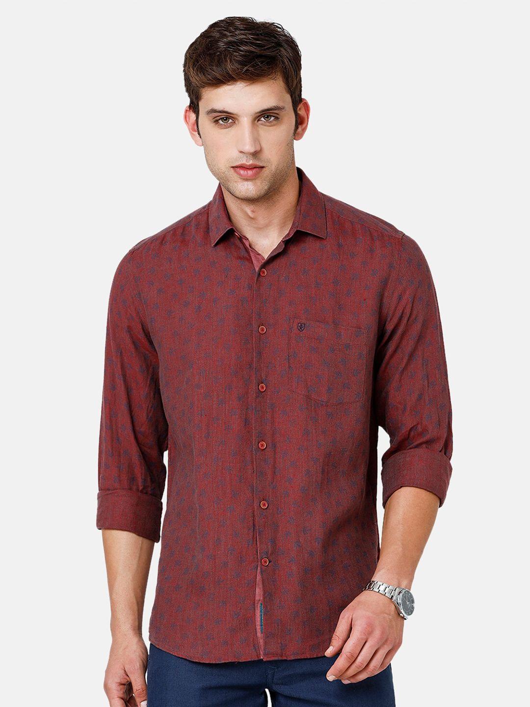 linen-club-men-floral-printed-casual-shirt
