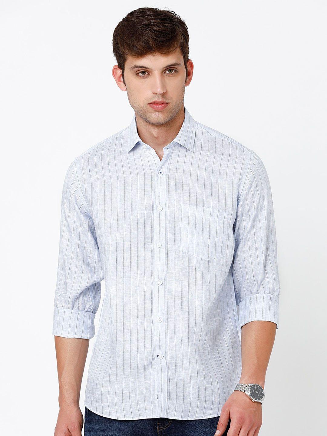 linen-club-men-striped-linen-casual-shirt