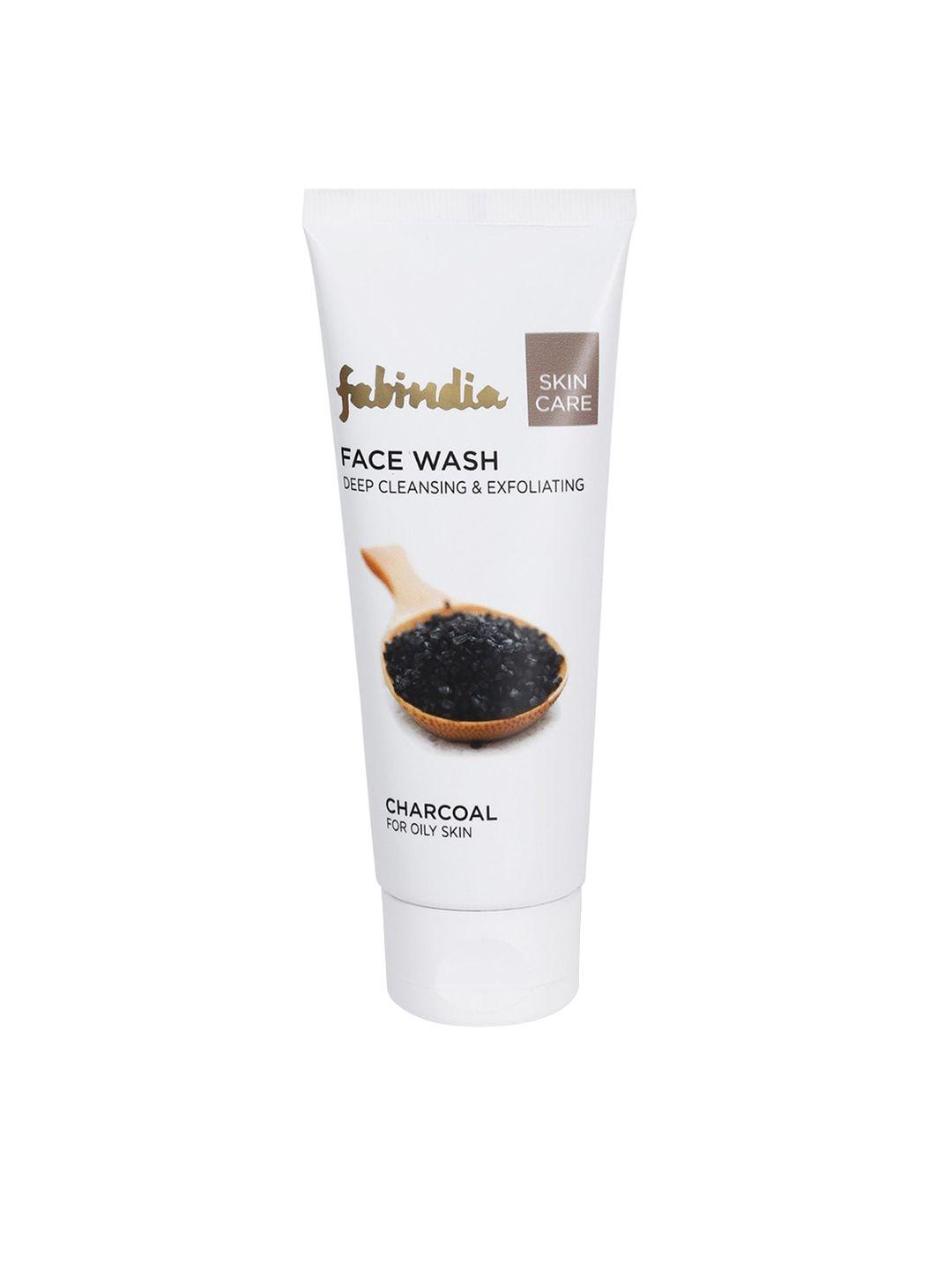 fabindia-deep-cleansing-&-exfoliating-charcoal-face-wash-for-oily-skin---120ml