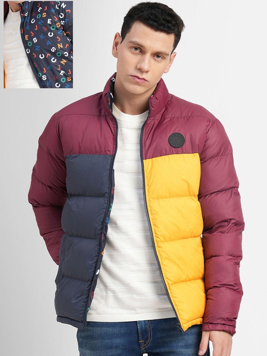 jack-&-jones-men-colorblocked-jjor-cinncinati-reversible-padded-jacket