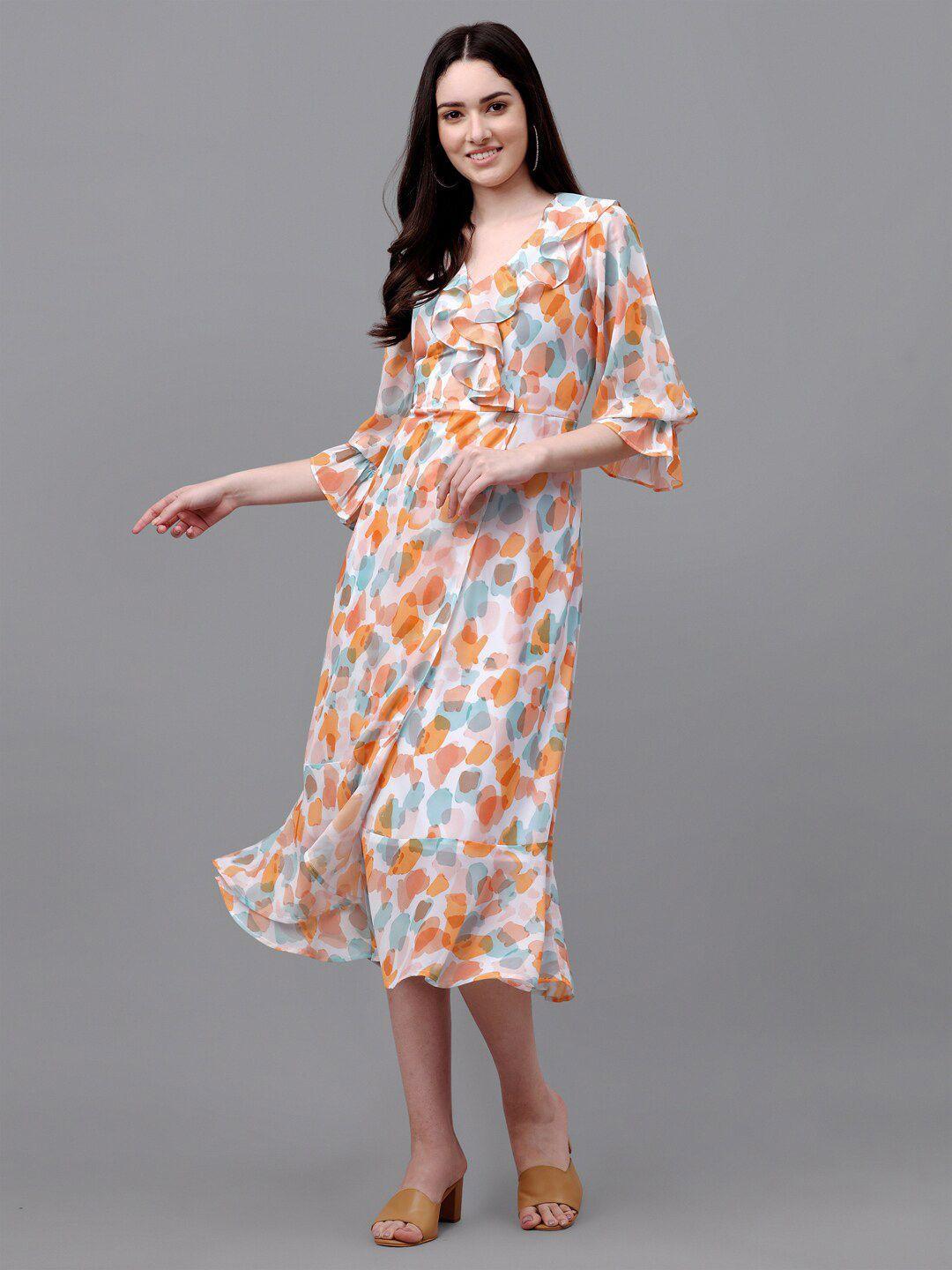 masakali-co-printed-fit-and-flare-midi-dress