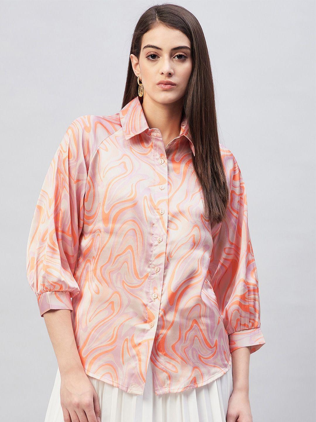 carlton-london-women-abstract-printed-casual-shirt