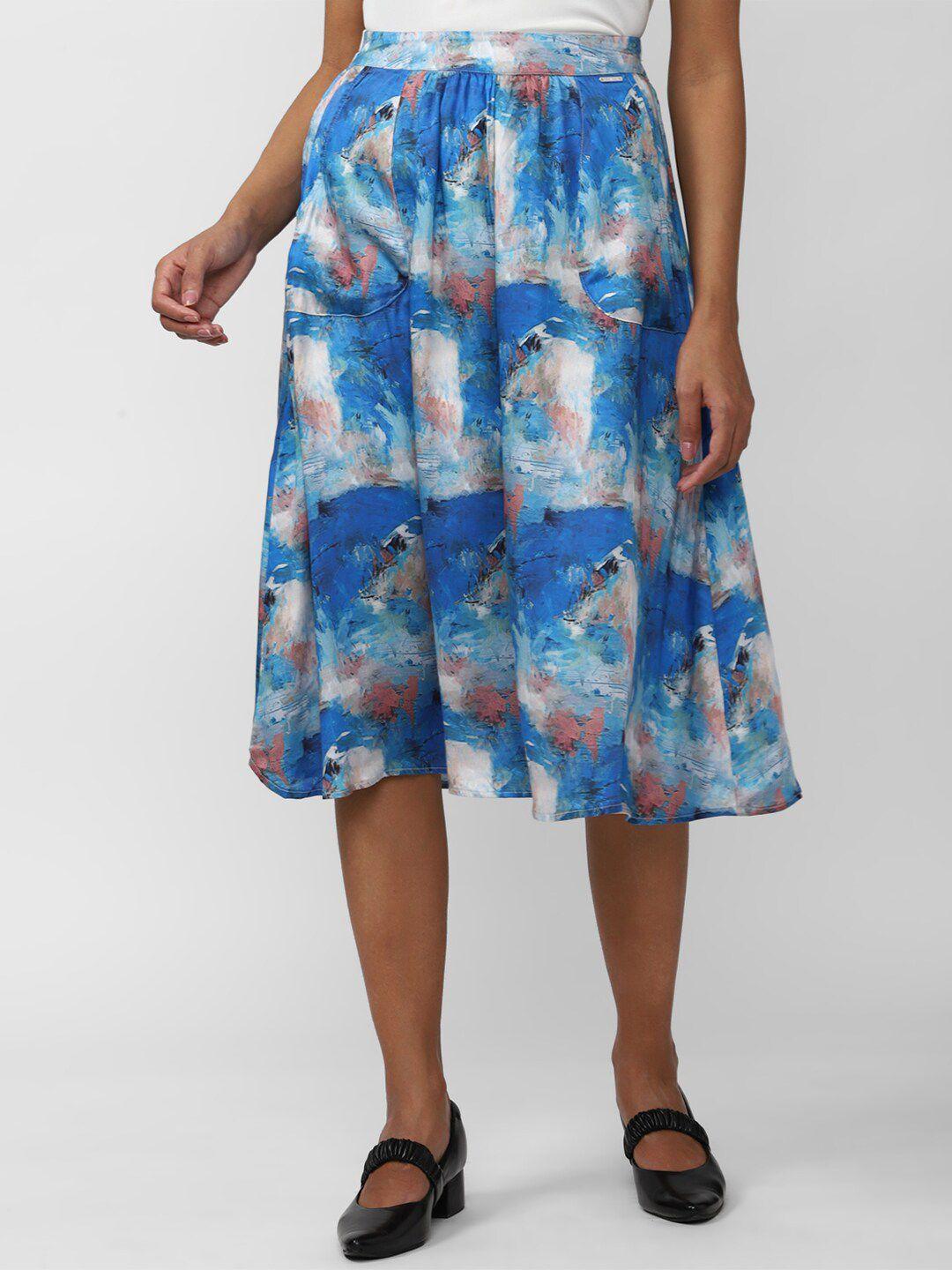 van-heusen-woman-abstract-printed-knee-length-a-line-skirt