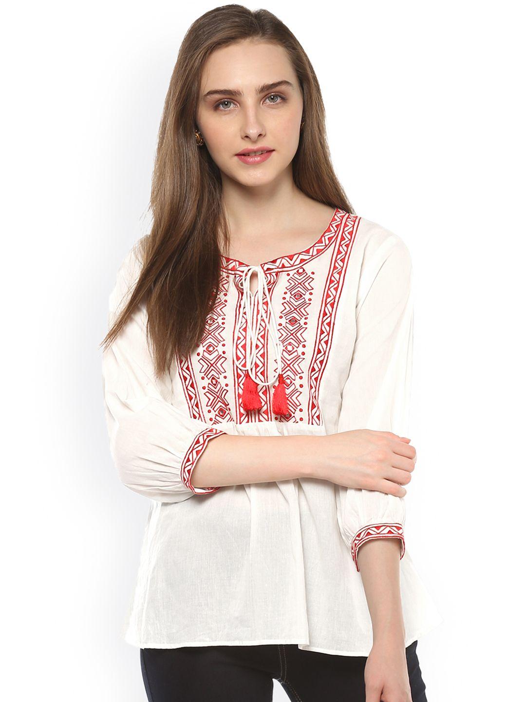 bhama-couture-women-off-white-solid-pure-cotton-top