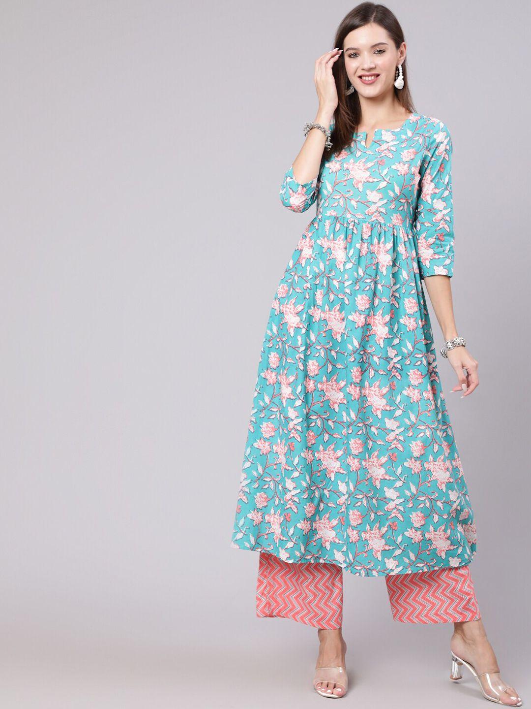 kimayra-women-floral-printed-pure-cotton-kurta-with-palazzos