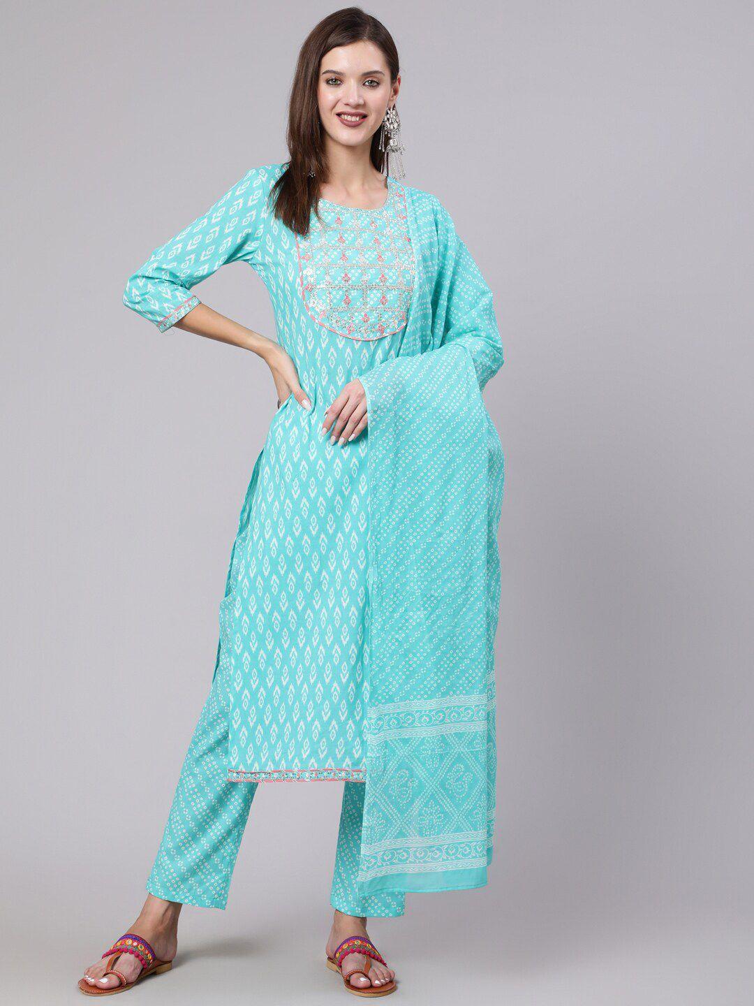 kimayra-ethnic-motifs-printed-sequinned-pure-cotton-kurta-with-trousers-&-with-dupatta