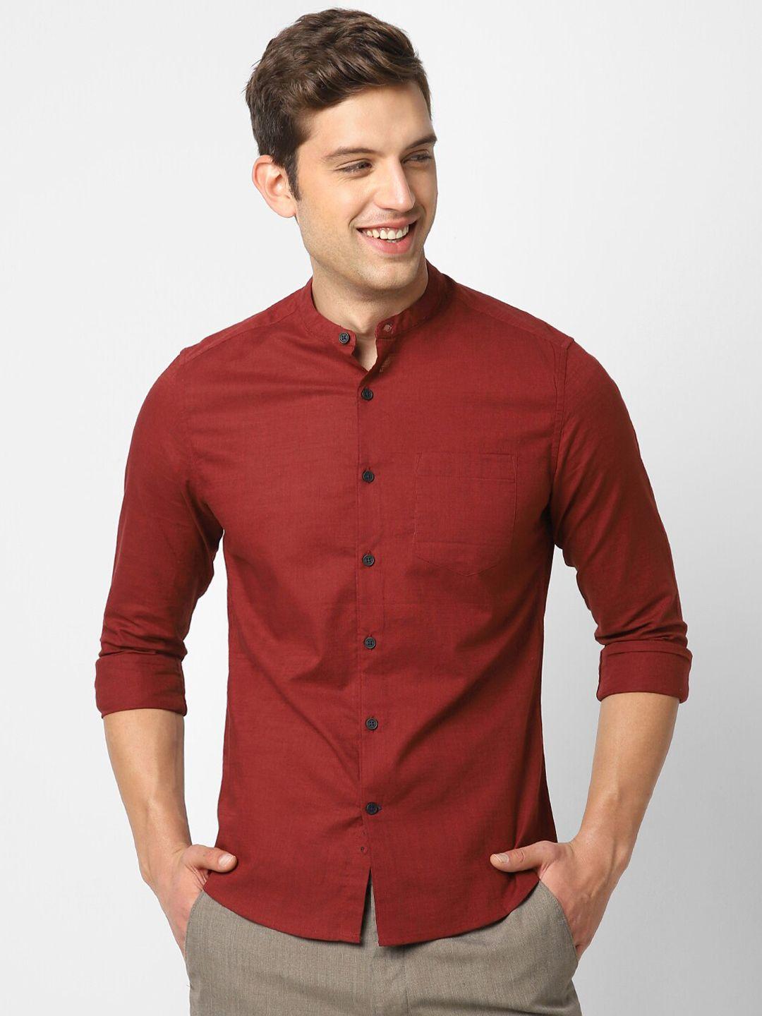 vastrado-men-solid-casual-cotton-shirt